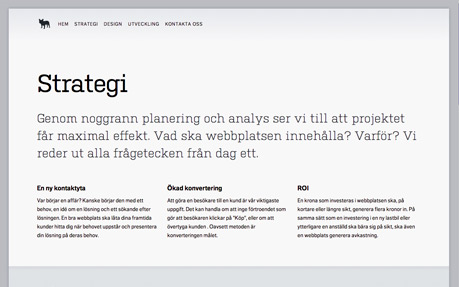 Upperdog award-winning website design screenshot 1