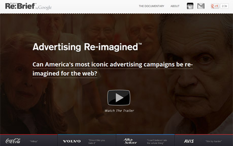 Project Re: Brief award-winning website design screenshot 1
