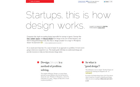 Startups, this is how design works - Awwwards SOTD