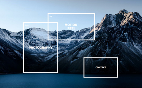 Olivier Staub award-winning website design screenshot 1