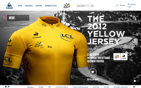Le Coq Sportif x le Tour de France 2012