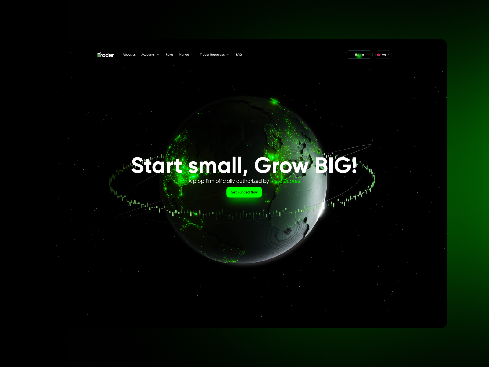 Forex Company Landing