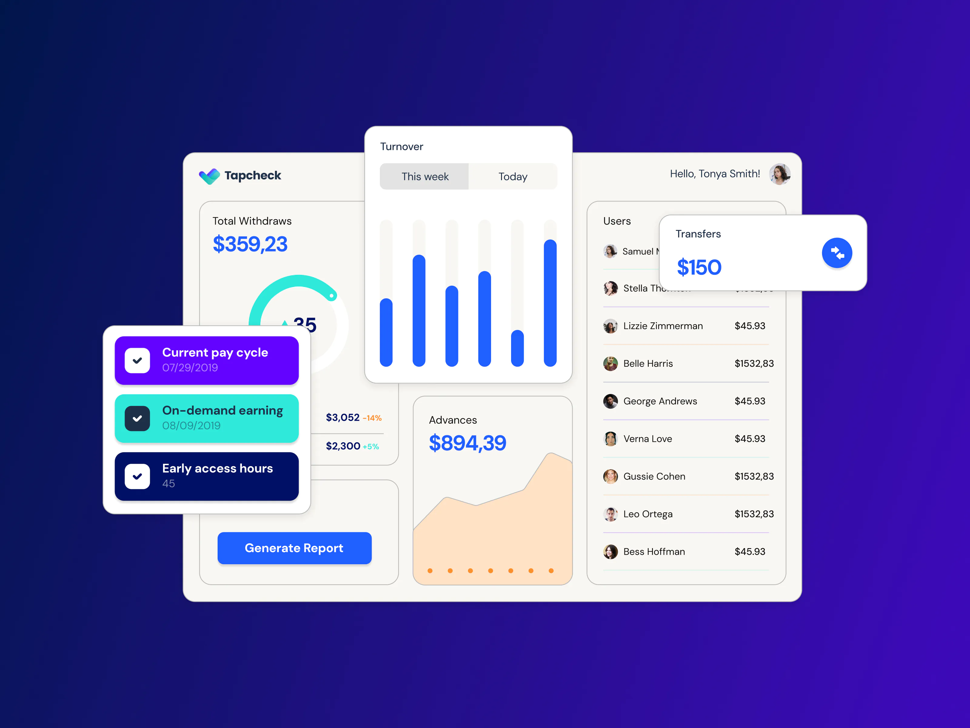 Tapcheck Design & Webflow Development