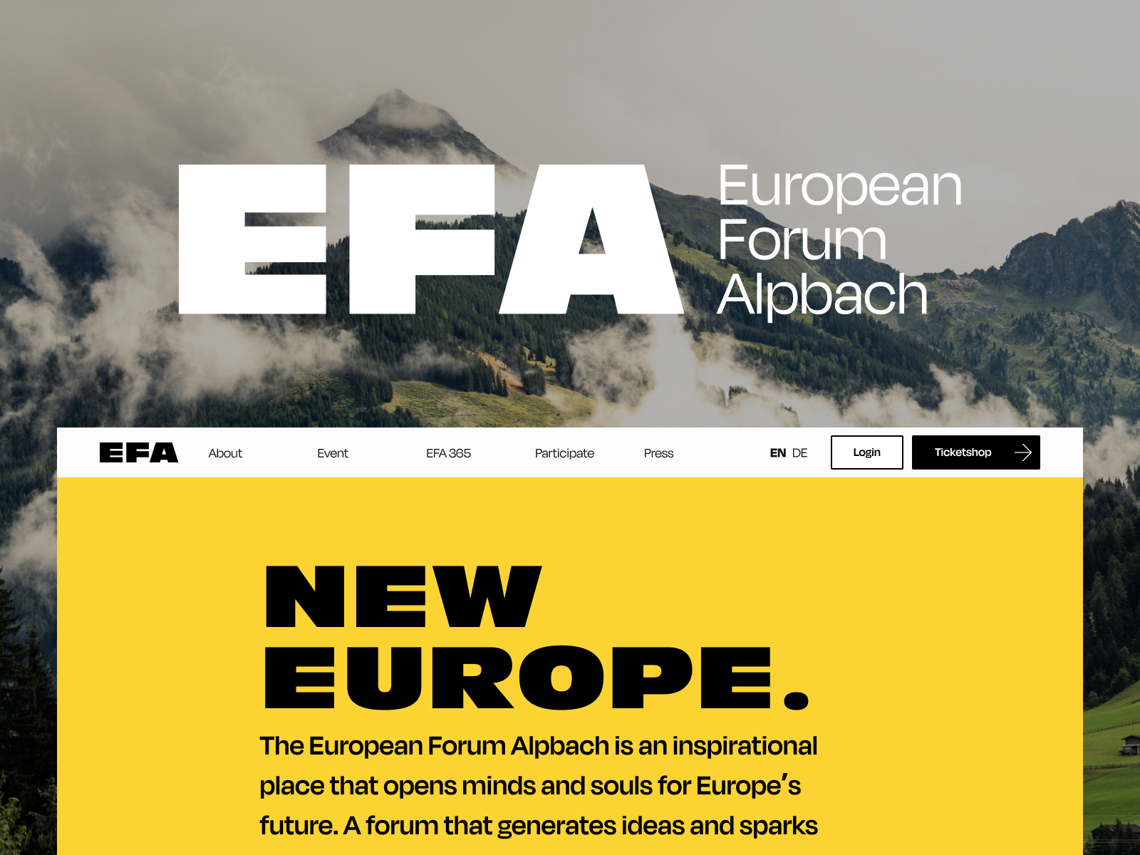 EFA – European Forum Alpbach