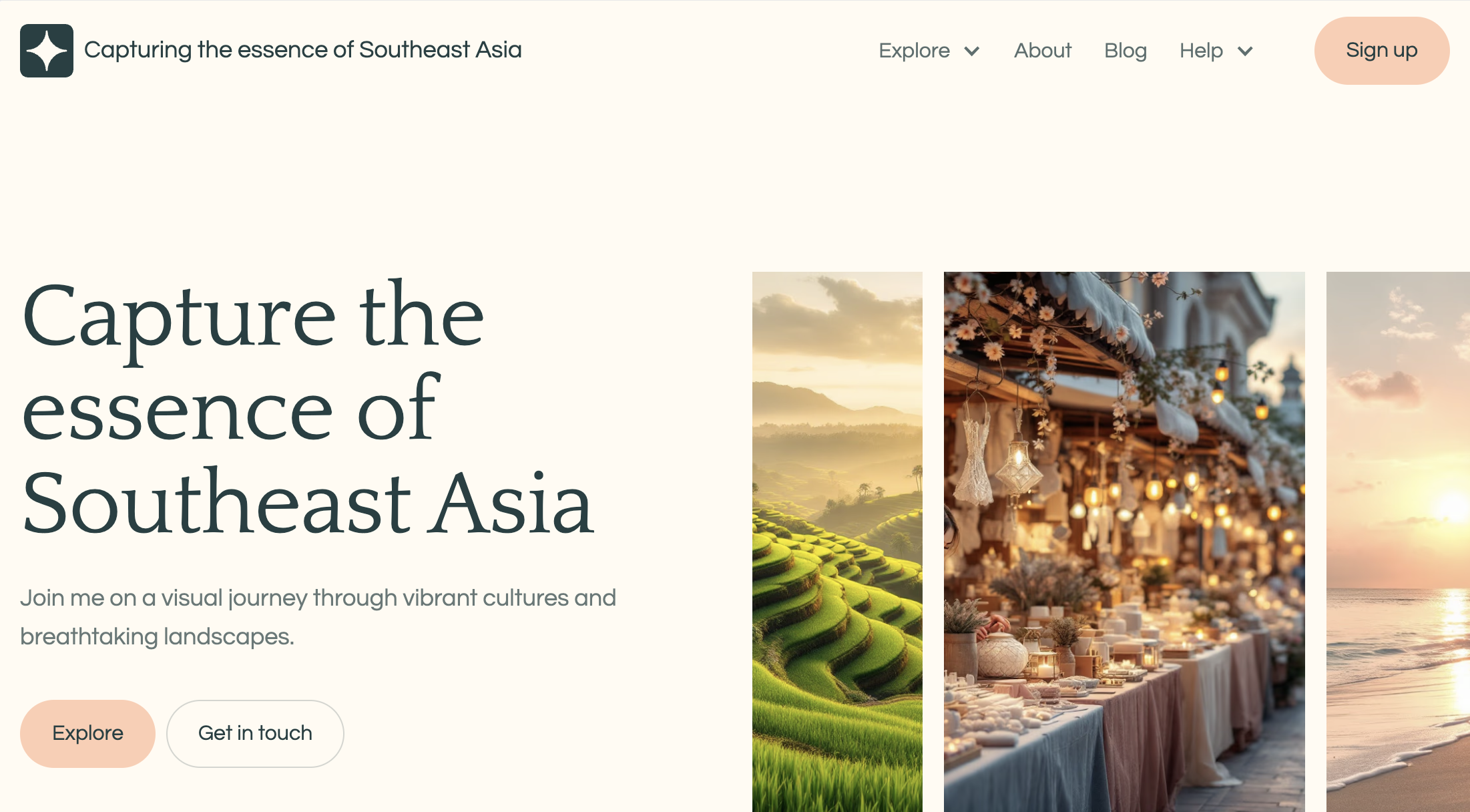 Capturing the essence of Southeast Asia