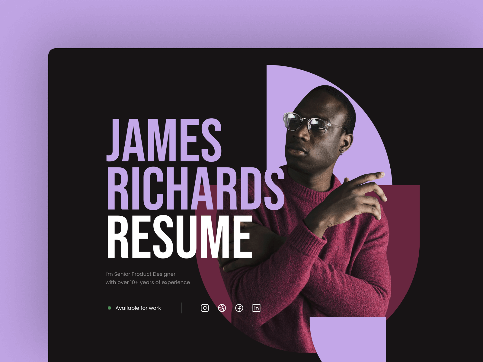 Jolle - Resume Framer Template