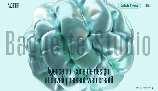Baguette Studio : Brand and website redesign