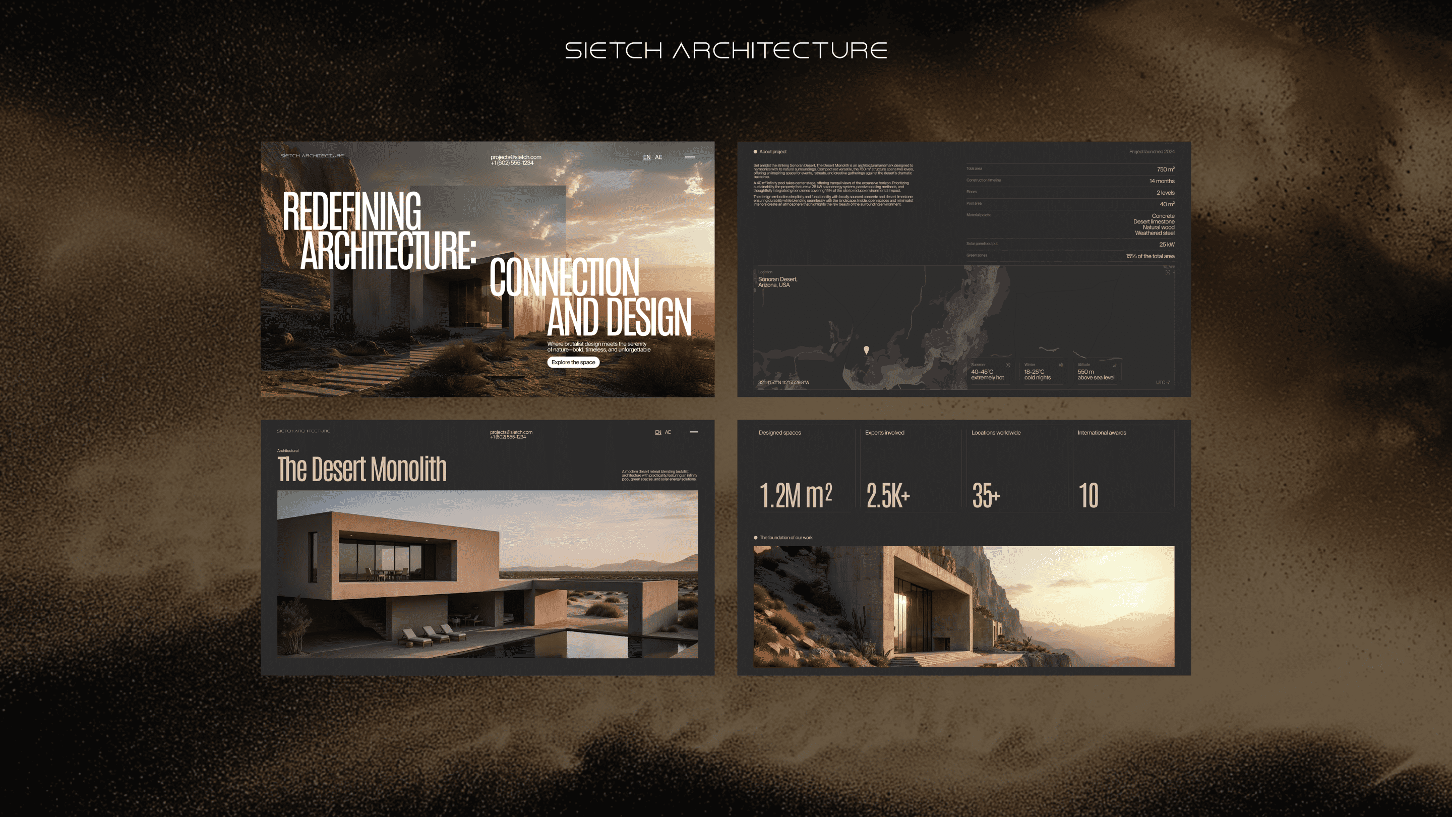 Sietch Architecture Studio Corporate Website