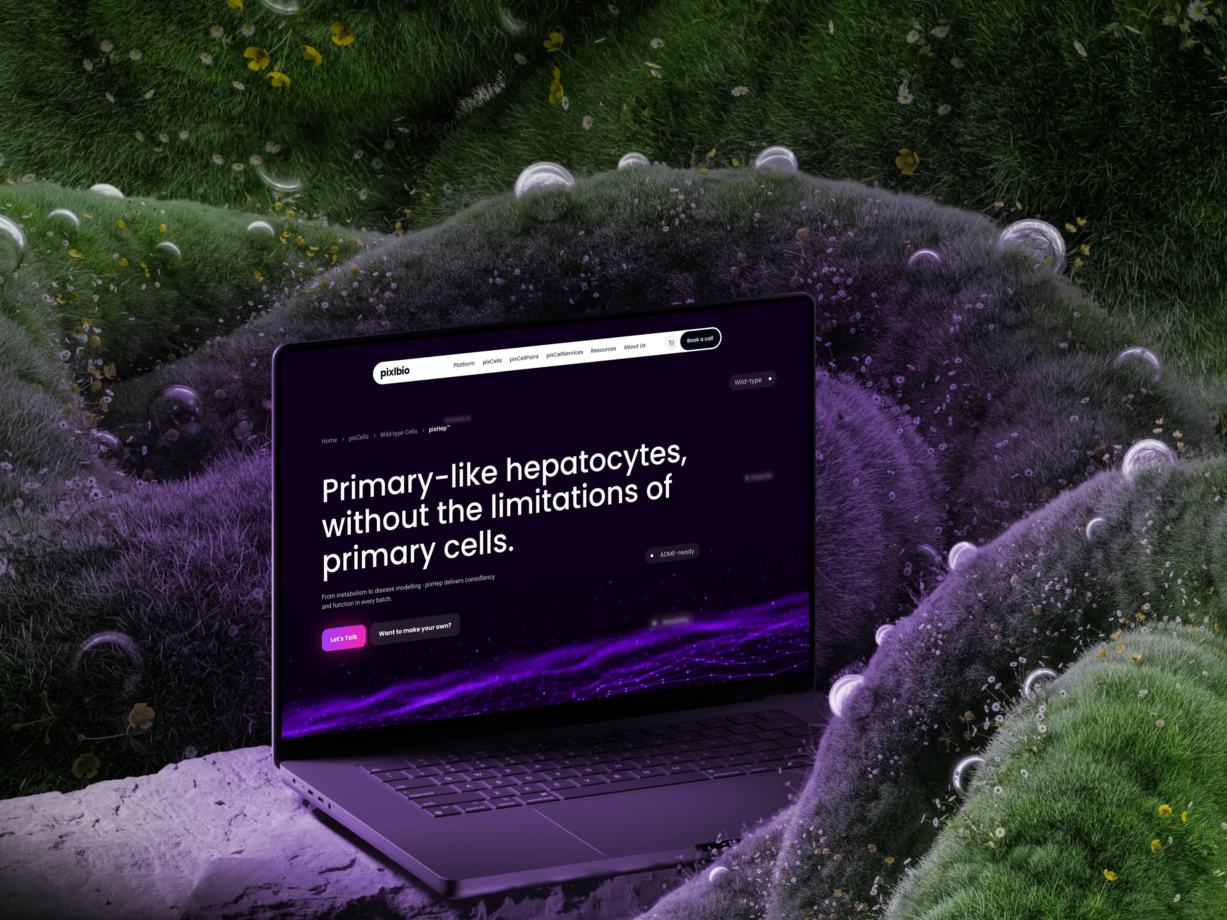 Pixl.bio — Science-Driven Web Experience