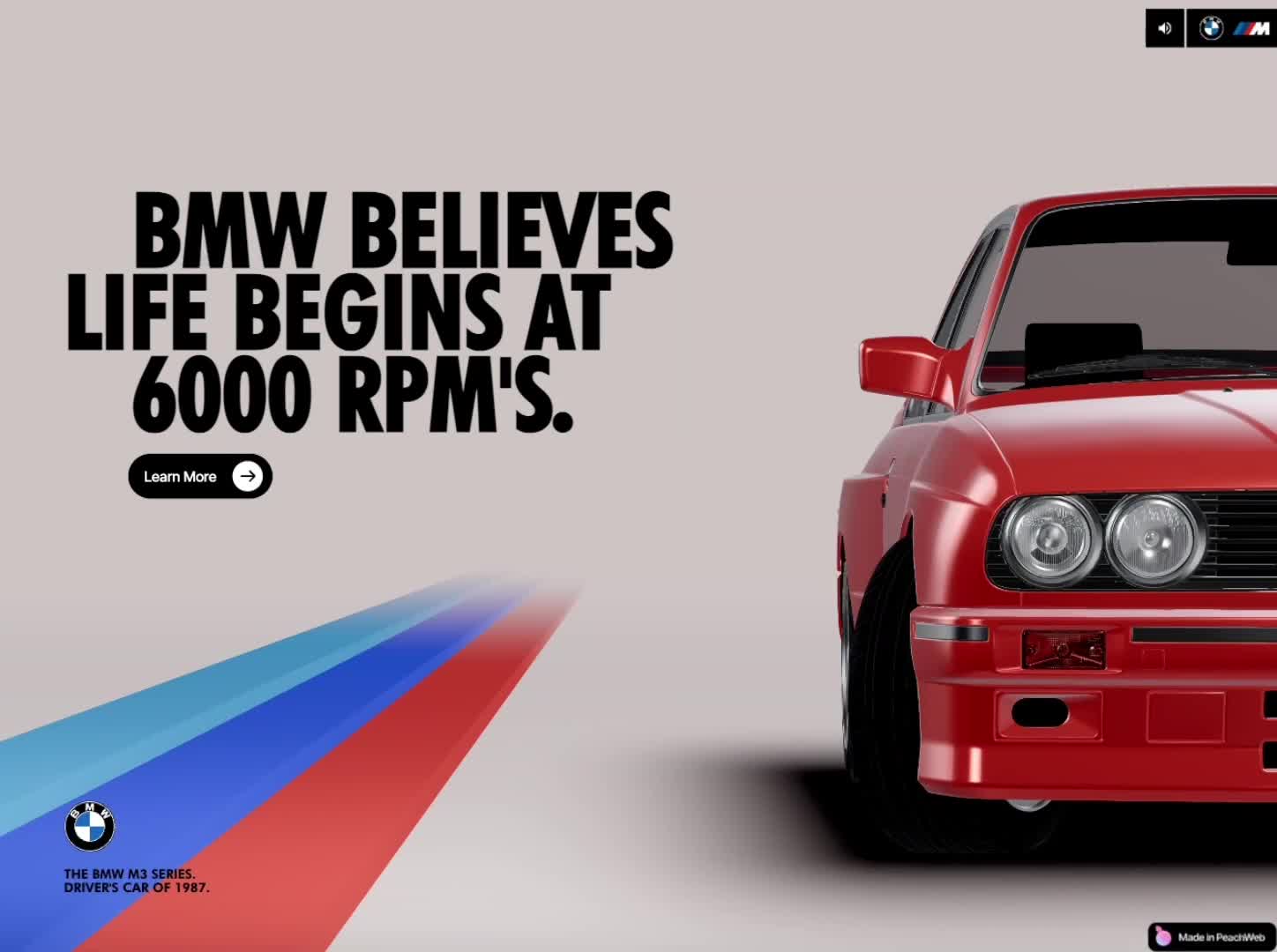 BMW Concept 3D Website