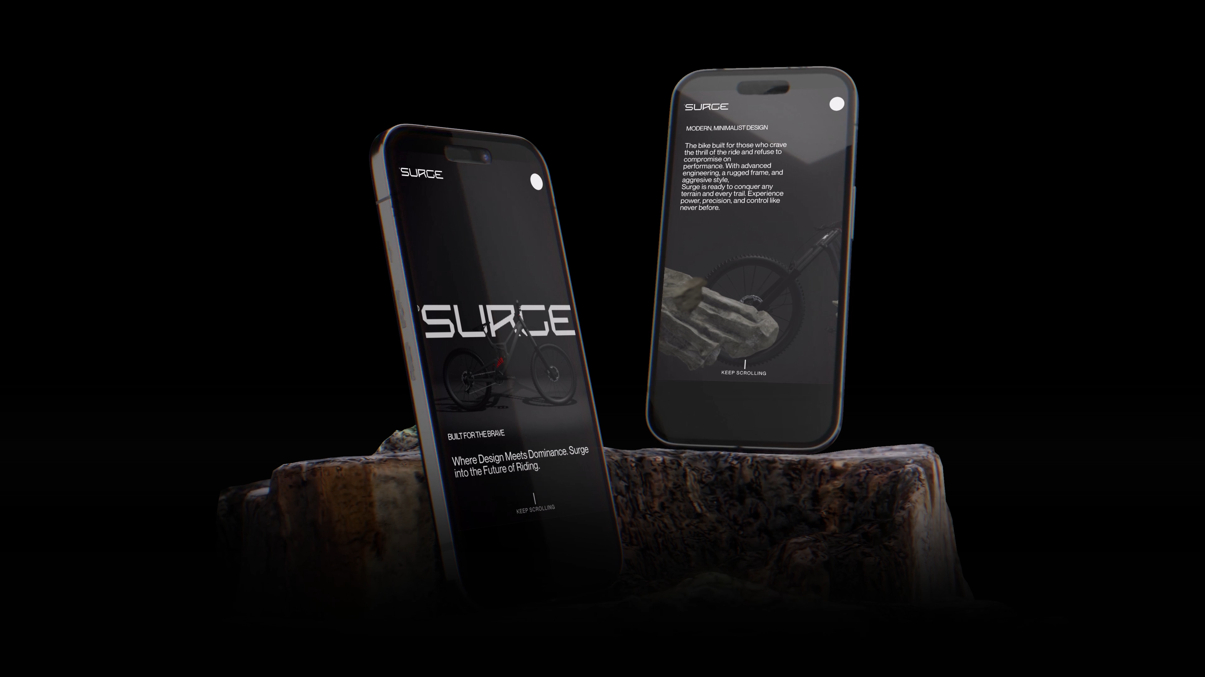 Surge 3D Website