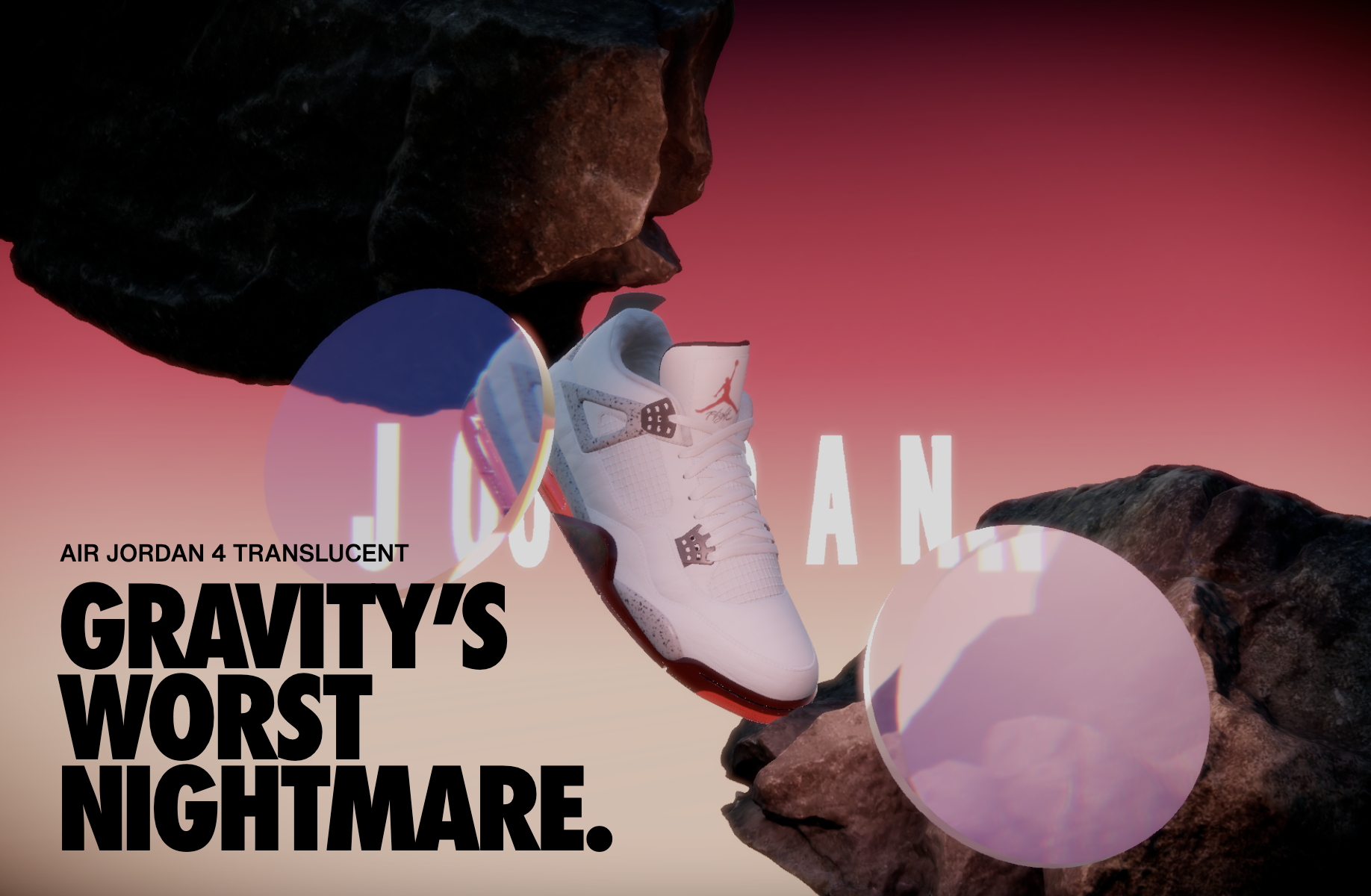 Jordans Concept 3D Website