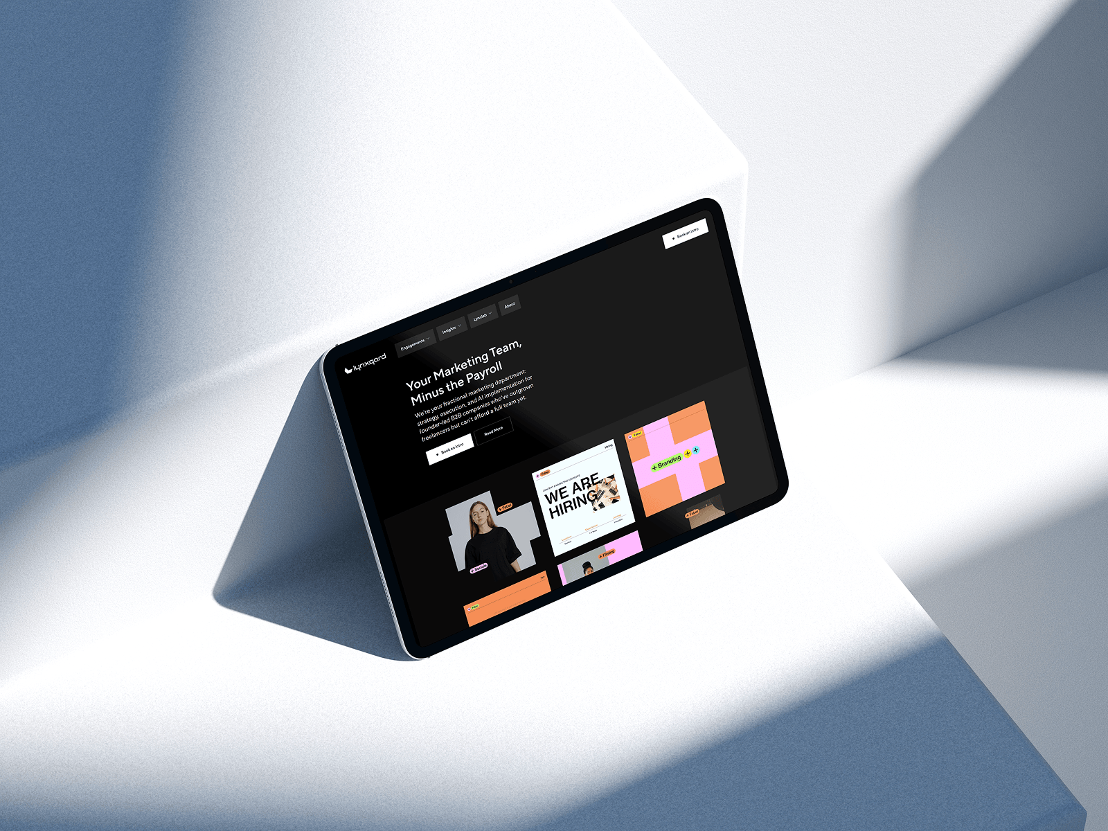 Lynxgard Framer Website - Design and Development