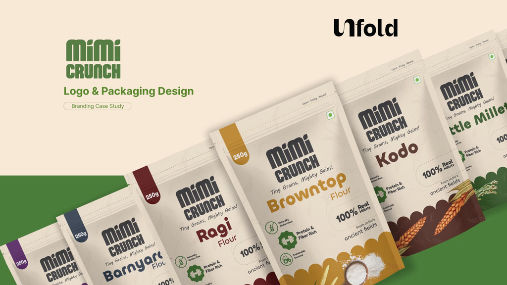 MiMi Crunch - Snack Brand Identity & Packaging...