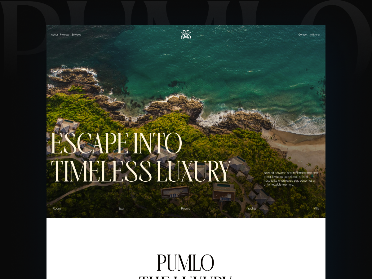 PUMLO - Luxury Hospitality & Private Aviation...