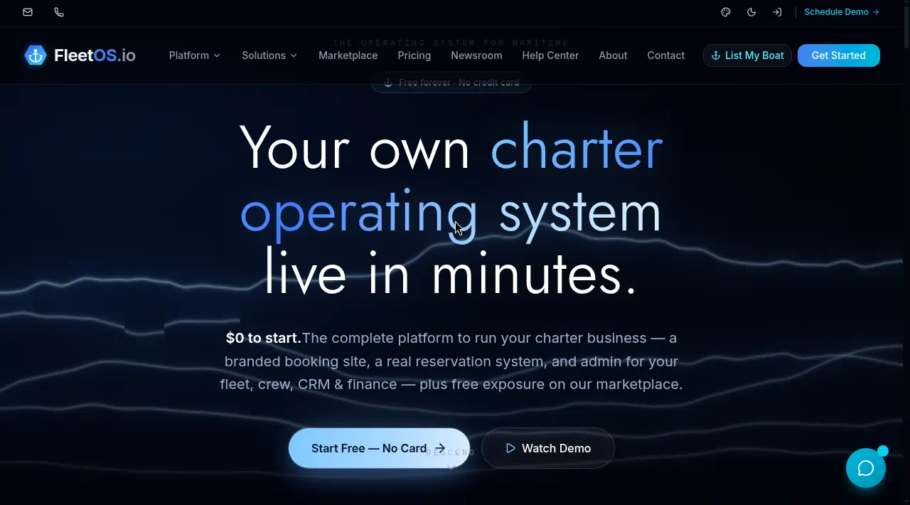 FleetOS — Maritime Charter OS