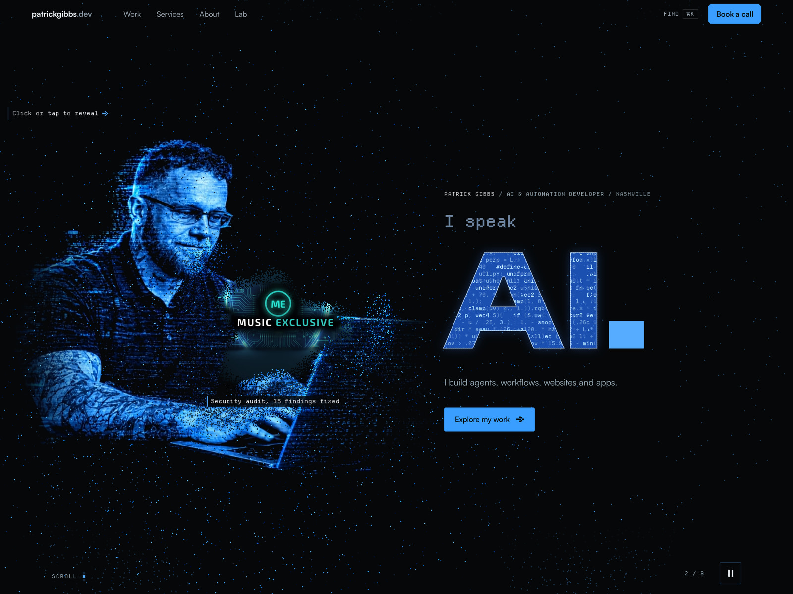 PatrickGibbs.dev: I Speak AI