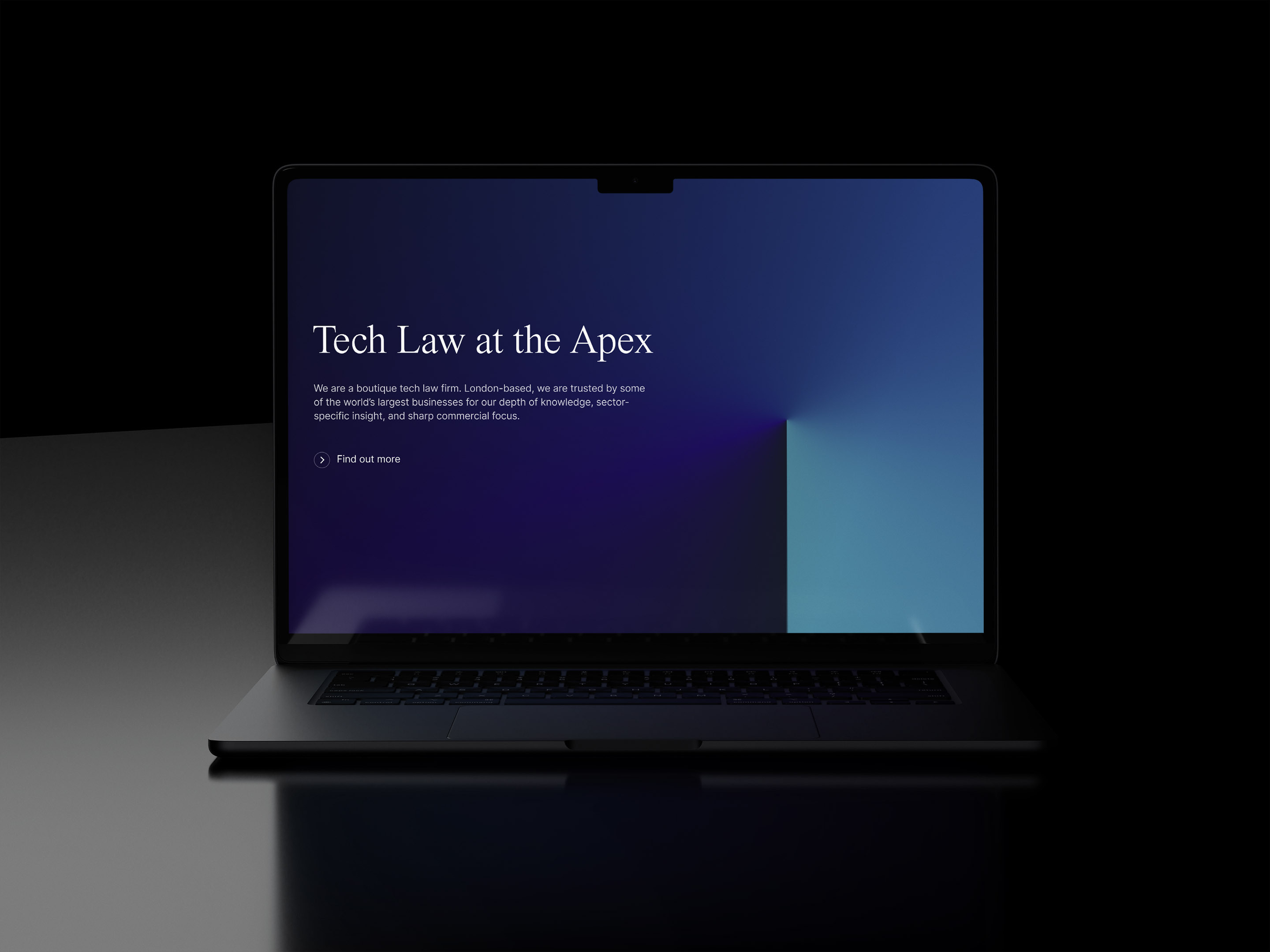 Web design for Kemp IT Law