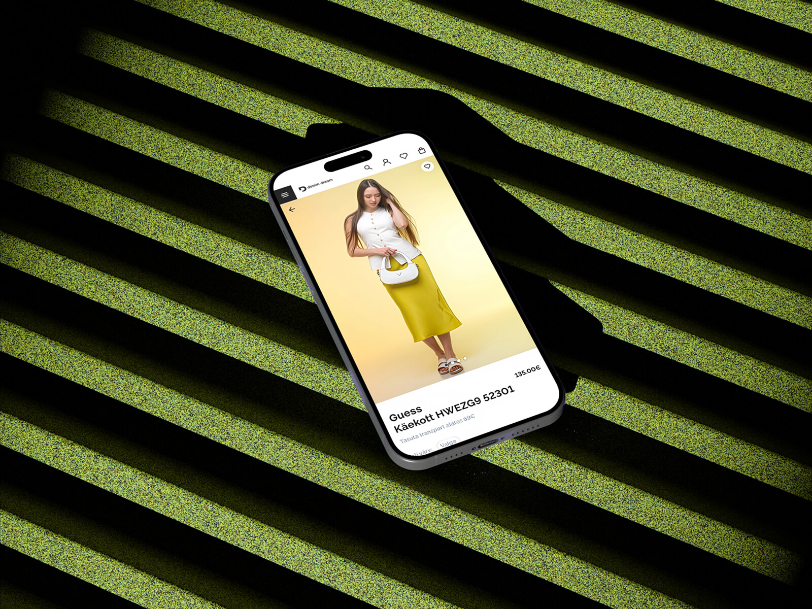 Denim Dream's Ecommerce site and iOS app