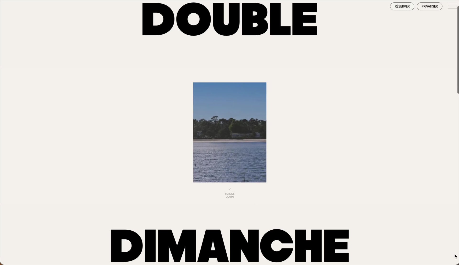 Double Dimanche