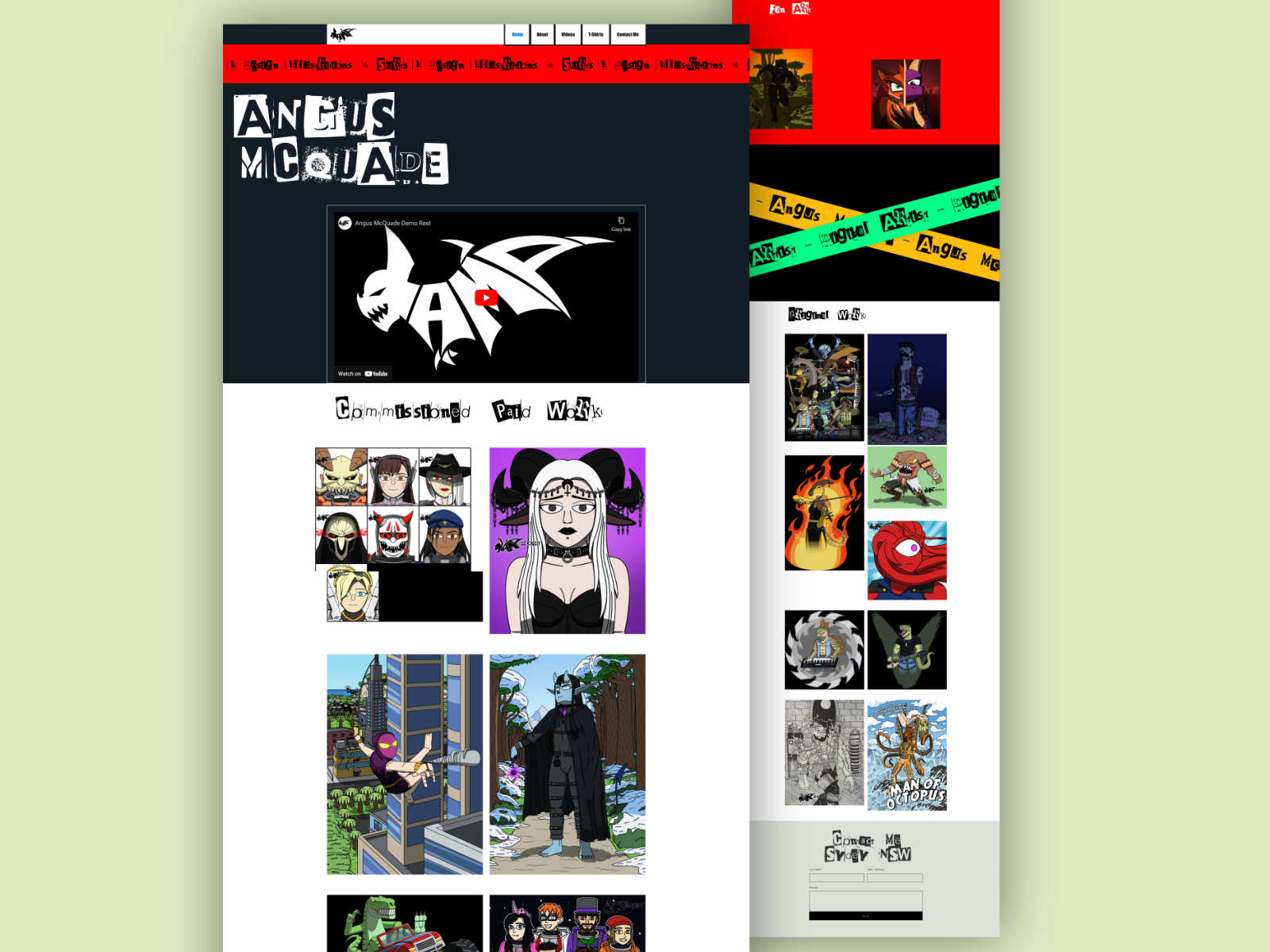 Angus McQuade Projects