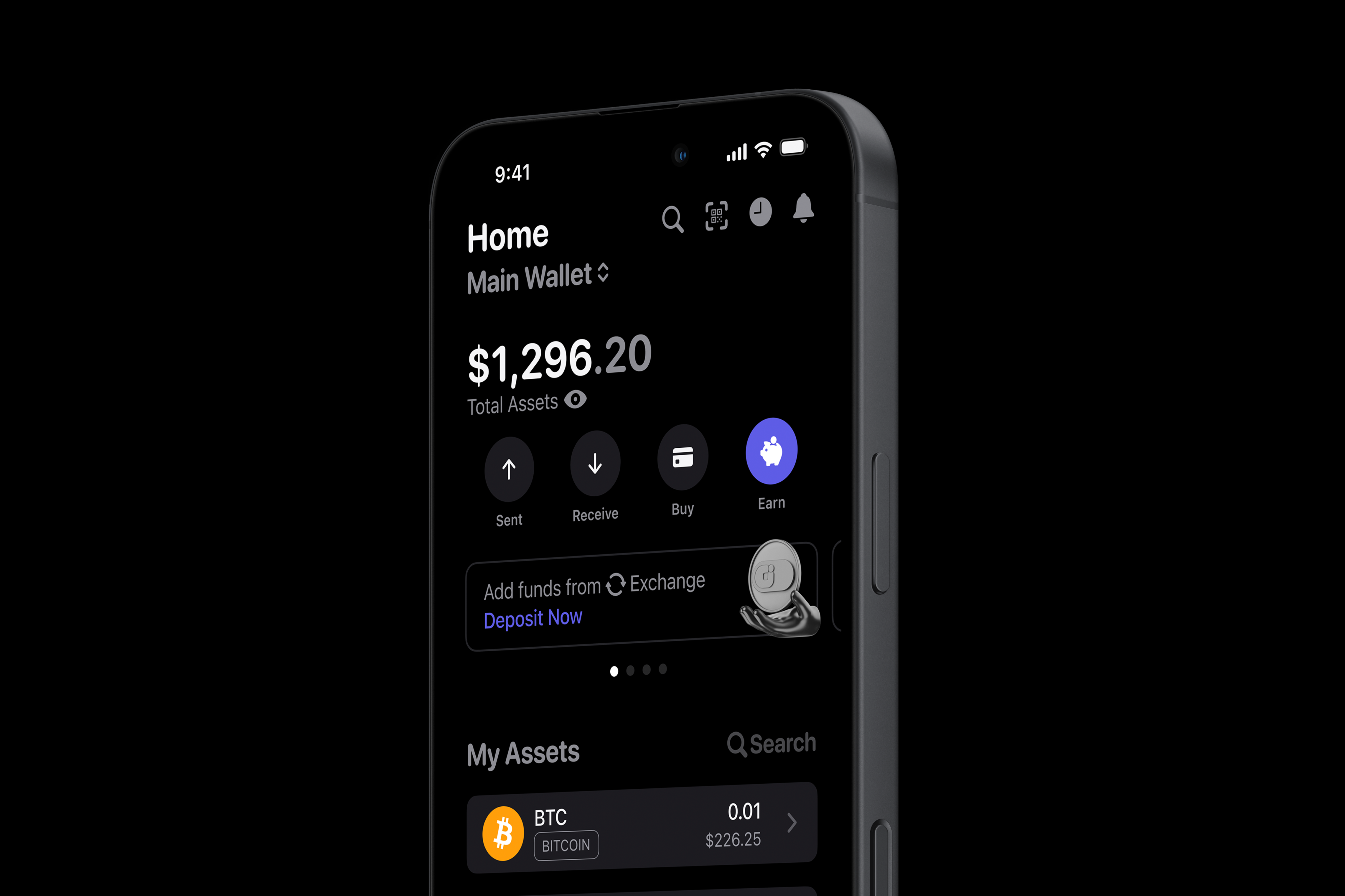 UX Design and Branding for Ci Wallet
